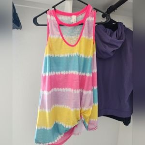 Striped summer tank top